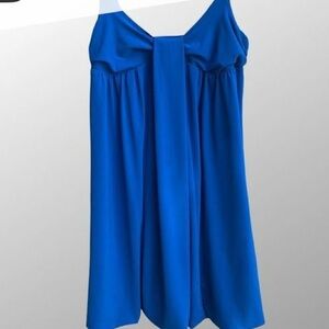 Moda International Blue Mini Dress